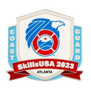 1/2" Iron Soft Enamel Lapel Pin + UV Printing