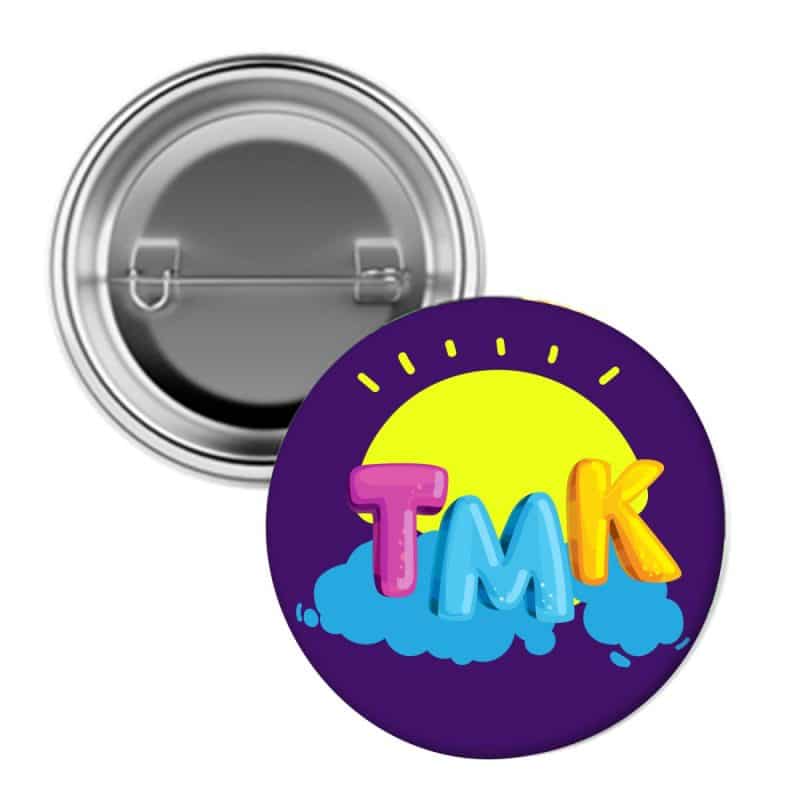 Full Color Lapel Pin Back Button - 1