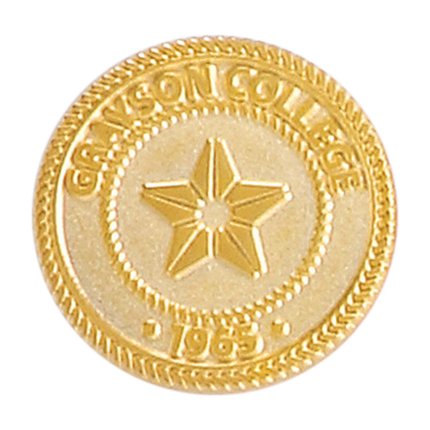 2" Die Struck Sandblast Lapel Pin - 3