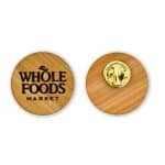 1" Bamboo Lapel Pin - 1