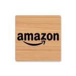 1" Bamboo Lapel Pin - 2