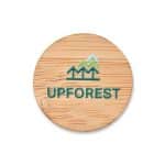 1" Bamboo Lapel Pin - 5