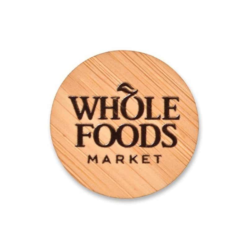 1" Bamboo Lapel Pin - 6