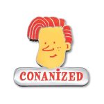 Lapel Pins w/Print on Clois-Tech™ - 3