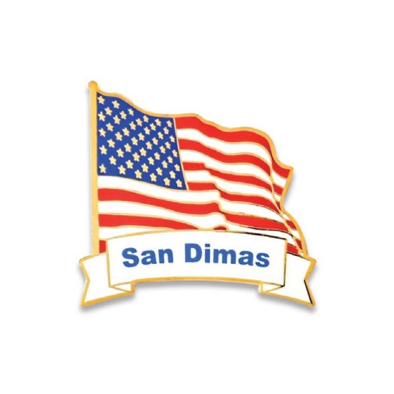 Lapel Pins w/Print on Clois-Tech™ - 9