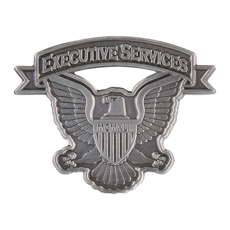 1 5/8" (1.625") Die Struck Antique Lapel Pin - 5