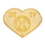 1 7/8" (1.875") Die Struck Sandblast Lapel Pin - 4