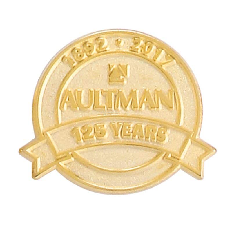 1 7/8" (1.875") Die Struck Sandblast Lapel Pin - 5