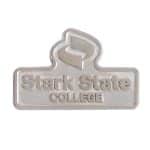 1 7/8" (1.875") Die Struck Sandblast Lapel Pin - 7