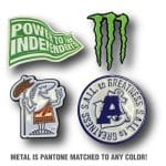3/4" (0.75") Die Struck ColorMatched Lapel Pin