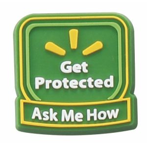 3/4" (0.75") PVC Lapel Pin