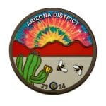 Custom Lapel Pin - Full Color UV Printed Cloisonne Hard Enamel 3/4" (0.75") - 4