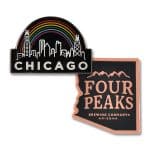 Custom Lapel Pins - 1 1/2" (1.5") Cloisonne Hard Enamel - 2