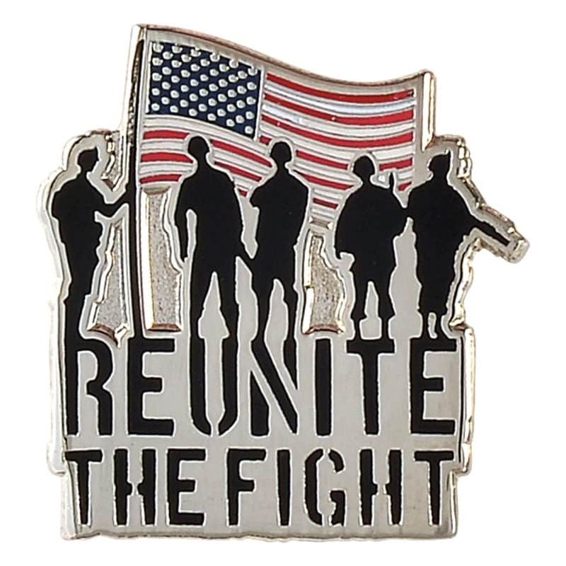 Custom Lapel Pins - 1 1/2" (1.5") Die Struck Iron Soft Enamel - 2