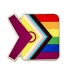 Custom Lapel Pins - 1" Die Struck Iron Soft Enamel + Full Color UV Printing - 6