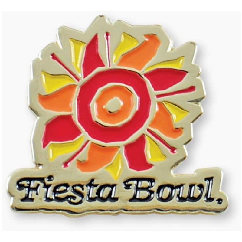 1 1/2" Die Struck Enamel Lapel Pin/ Iron - 1