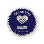 1 1/2" Print Lapel Pins/ Stainless Steel