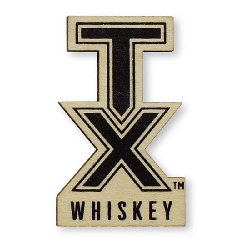 Wood Lapel Pin 1-1/2"